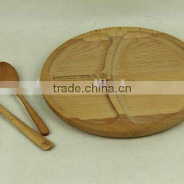 Cheap Natural Color Food Serving Storage Wooden Tray