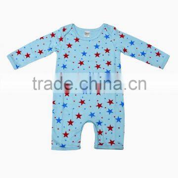 Baby Romper_100% Organic Cotton Comfortable Baby Romper and Organic Printed Long Sleeve and Short Sleeve Baby Romper With Night photo-6