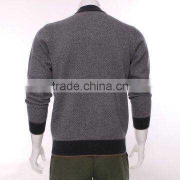 Fully Jacquard Sweater Knitting Machine for Men Pullover Sweater ,machine Knitting Wool Yarn for Winter Sweater With Zipper photo-5