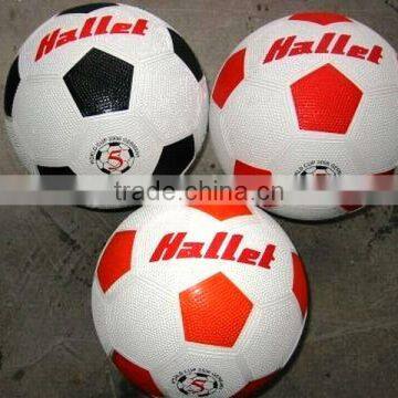 Football Soccer Ball rubber material