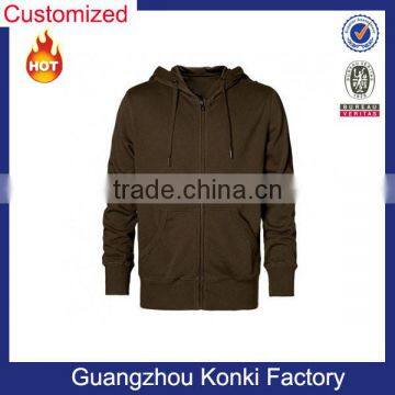 2015 Wholesale Plain Black Men Stylish Hoodie photo-4