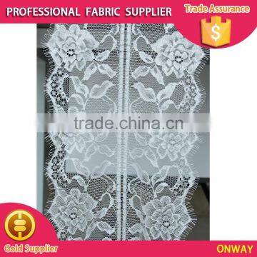 Beaded Wedding Lace Fabric Embroidery Lace Wine Less Indian Embroidery Lace photo-4