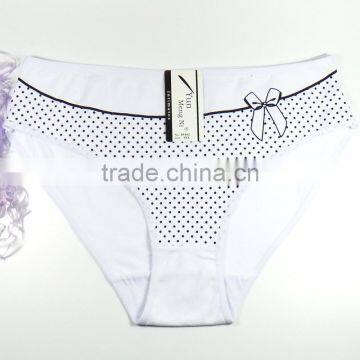 Big Size XXL/XXXL/XXXXL Underwear Fancy Printing Cotton Briefs Sexy Women Panties photo-5