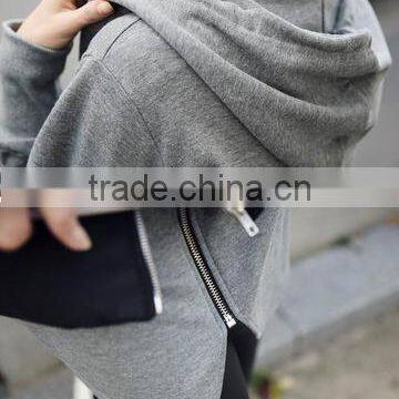 Plus Size Long Sleeve Loose Hoodie Coat Women Hooded Jacket Wholesale photo-4