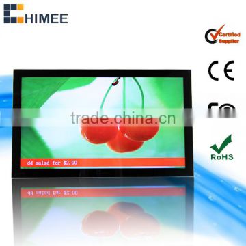 32inch wall mount lcd wifi advertising player