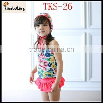 Children Swimwear 3 Pcs With Sexy Thong Bulk Wholesale Kids Clothing photo-4