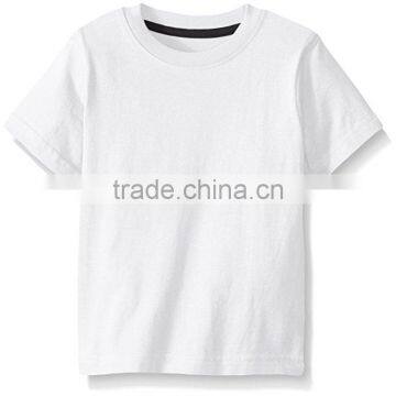 Kids Tshirts Wholesale 100% Cotton Jersey Boys' Short Sleeve Crew Neck Tee photo-5