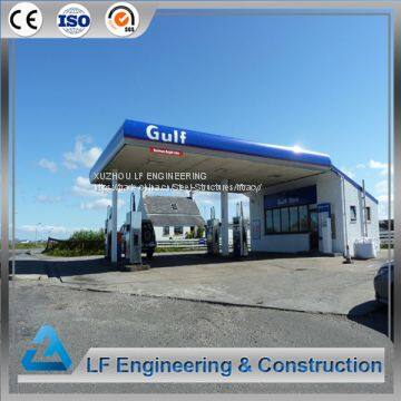 Long Span Frame Building Design Petrol Station photo-3