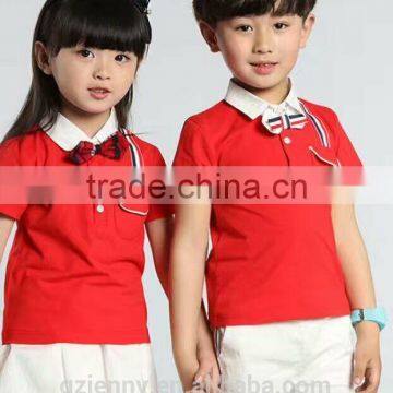 Chinese Factory Custom Summer School Uniform for Primary Students photo-3