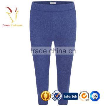 Color Blue Plain Kids Knitted Pants