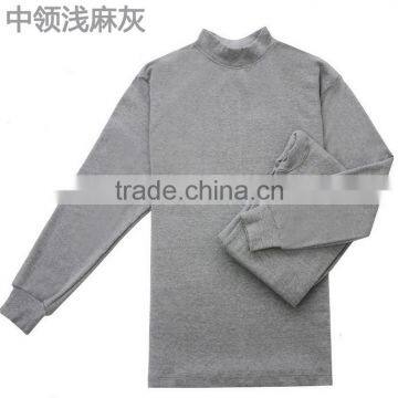 Customize Middle Collar 100%cotton Mens Ladies Thermal Underwear Clothes Set photo-6
