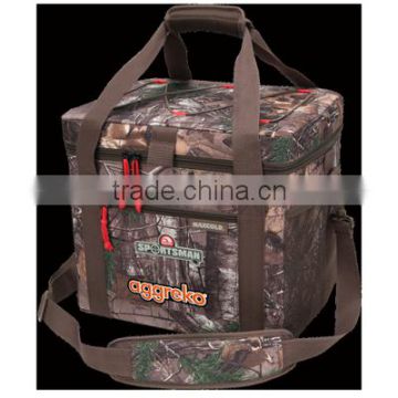 Igloo 24-Can Square RealTree Ultra Softside Cooler - 24 can capacity, features camouflage pattern and comes with your logo