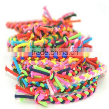 Candy Color Elastic Braid Hairbands photo-6