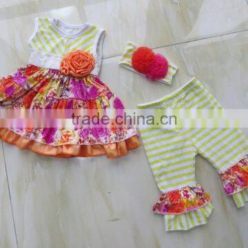 Little Girl Boutique Remake Clothing Set Girls Boutique Outfits QL-350