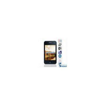 HiPhone W302D GSM + WCDMA Dual Mode Dual Cards Dual Cameras Color TV WiFi Bluetooth Java 3.5 - inch