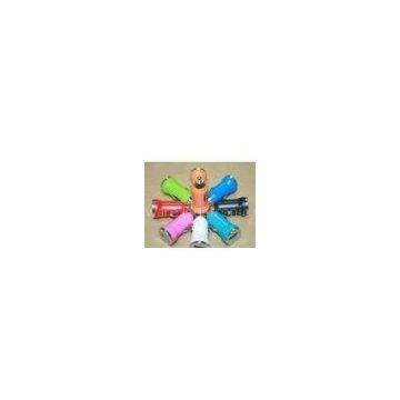 Colorful 5V  USB Apple Incase iPad Car Charger Adaptor with Led Indicator