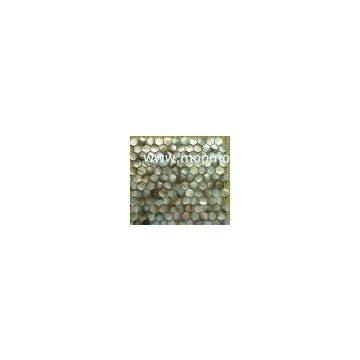 Hexagonal blacklip shell mosaic,blacklip mother of pearl tiles