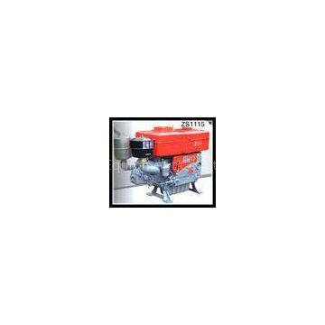 Single Cylinder Water Cooled Diesel Engine 2200 r/min Speed