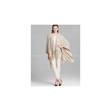 women knitted wool cashmere shawl
