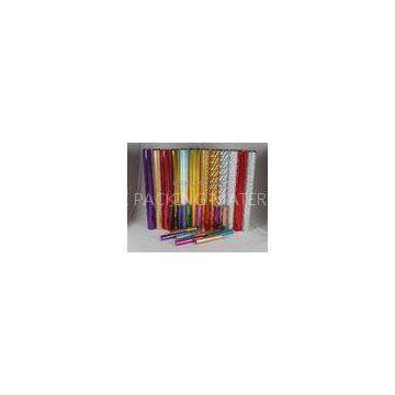 12Micron Holographic Hot Stamping Foil For Book Covers / Cosmetic Box