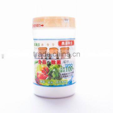 Japan Food, Fruit, and Vegetable Wash Detergent Made by Natural Scallop Shell 90g photo-6