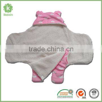 Hot Sale Fluffy Thermal Wearable Blanket For Baby