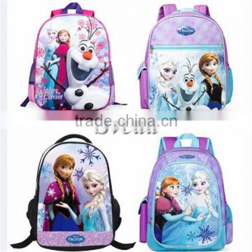 HOT Sale Frozen School Bag Children Backpack Elsa Anna Boy Girl Kids Gift