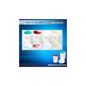 Pad printing silicone rubber for electronic toys