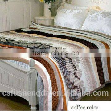 100% polyester printed super soft micro fleece blanket