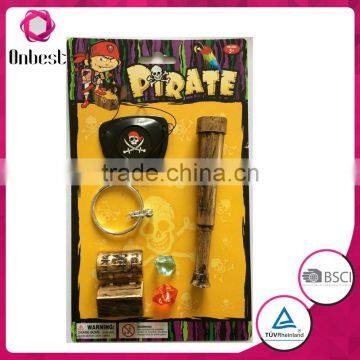 China Manufacture pirate weapon set for halloween ZP422 kids plastic play set