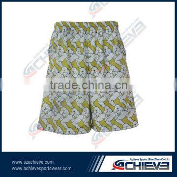 100% polyester shorts fashion custom lacrosse shorts