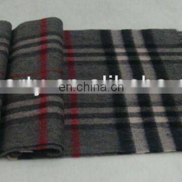 CGWS-130 Wool scarf Wool checked scarf Popular wool scarf