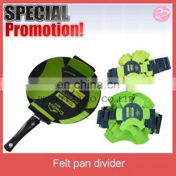 New style with felt and cardboard pan protector,protector for every size of pan