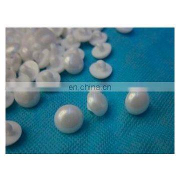 FAKE PEARL BUTTON 1 HOLE BUTTON FOR BAGS TALL FEET BUTTON FOR FASHION CLOTHES photo-4