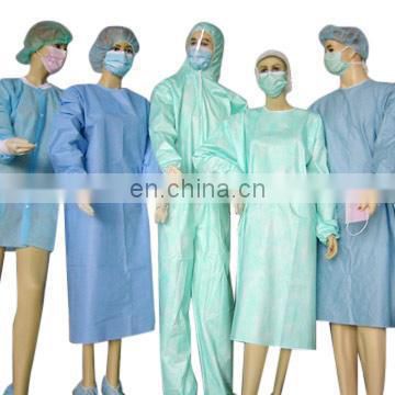 Free sample disposable sterile surgical isolation gown for dental PP/SMS