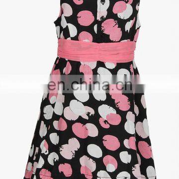 2017 Wholesale Service 15 Year Girl Without Dress Sleeveless Black Party Dress photo-2