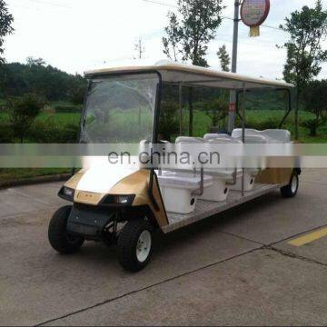 10seats electric golf cart Hot sale electric sightseeing car with CE for 10 passengers