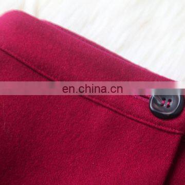 Purple Cape Sleeve Wool Worsted Winter Coat Two Piece Set Coat Wholesale Oem Odm photo-6