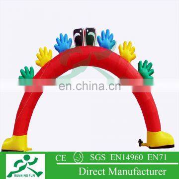 high quality inflatable arch with oxford fabric material