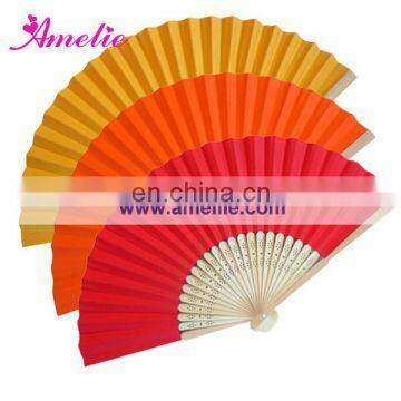 AF1411 Red Chinese style paper hand fans