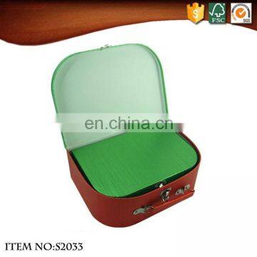 2017 Smart Fancy Paper Gift Suitcase Box Handles photo-2