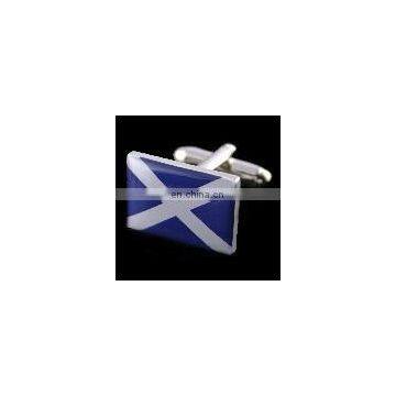 Novelty Cufflinks , classic cufflinks, flag cufflinks, Scotland flag cufflinks