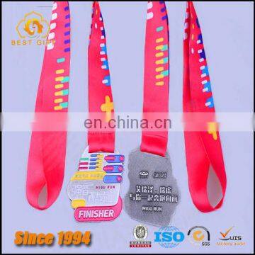 Custom Paint Colorful Cool Running Metal Medalas photo-3
