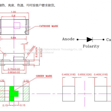 0402 SMD Led Lamp Beads photo-2