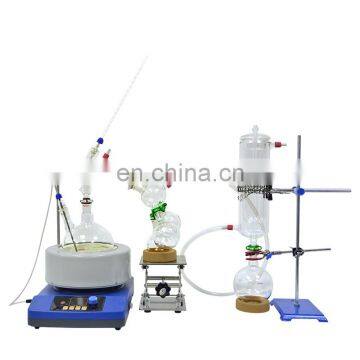 Glass Short Path Vacuum Solvent Distillation Equipment photo-3