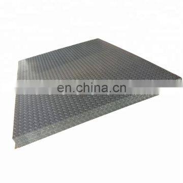 New Stock Checkered steel coil SS400 3.75*1500 carbon steel sheet plate Tianjin