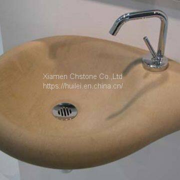 China Sandstone Wash Basins, Sandstone Bathroom Sinks, Stone Sink