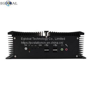 Industrial Fanless Mini PC i5 8250U 4 Cores 2 * DDR4 2 * COM Wind10 Linux Mini Desktop Computer VGA HDMI Wi-Fi photo-3