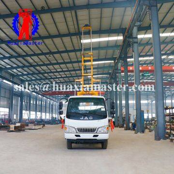 XYC-200 truck-mounted well digger large hydraulic water well drill rig is available in stock civil truck-mounted hydraulic rig
