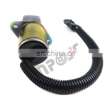 In Stock NEW FUEL SHUT-OFF SOLENOID FITS Cummins and Yanmar Engine 129953-77803 2995377803 1753ES12A6UC3B1 SA426012 photo-2